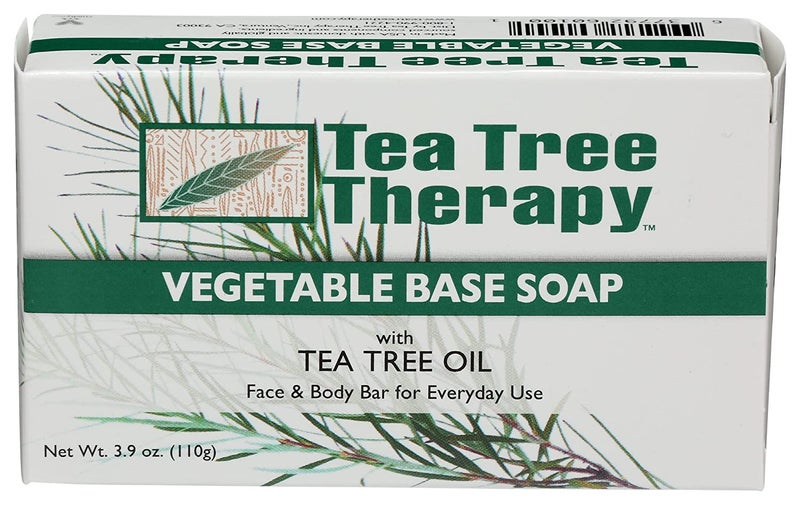 Tea Tree Therapy Vegetable Base Soap with Tea Tree Oil - 3.9 oz2 - Image 1